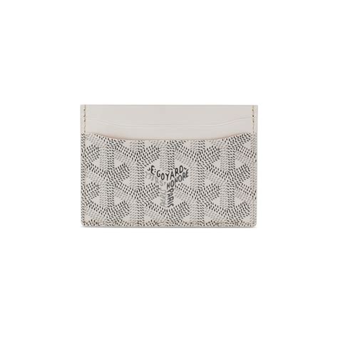 goyard white cardholder|goyard saint sulpice card holder.